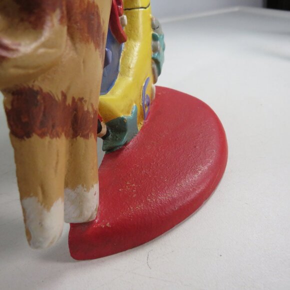 Cat over the Moon CAST IRON Bookends or Doorstop 2pc total 6" tall Primary Color - Picture 8 of 16